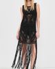 The Garment The Garment Kim Fringed Crochet Dress Black - 5