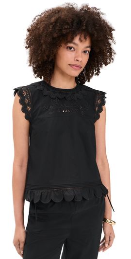 The Garment The Garment Kirsten Ruffle Top Black
