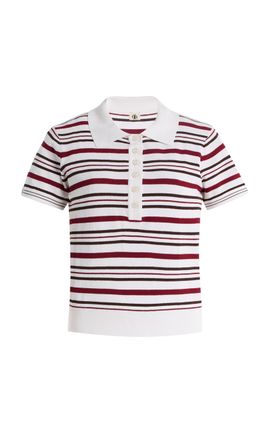 THE GARMENT THE GARMENT Madison Striped Knit Polo