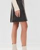 The Garment The Garment Margo Leather Skirt Brown Crunch Effect - 4