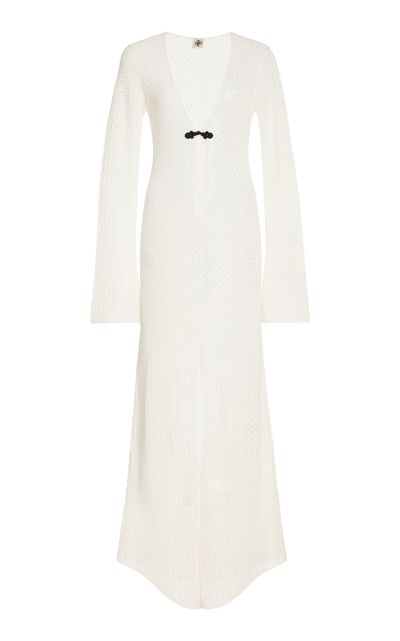 THE GARMENT THE GARMENT Tanzania PointelleKnit Organic Cotton Maxi Dress