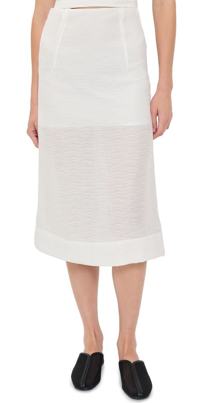 The Garment The Garment Thetis Skirt Ecru