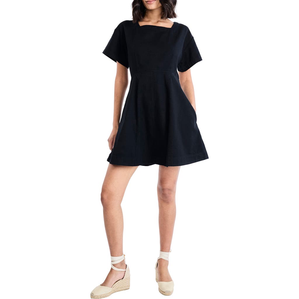 The Good Journey The Good Journey Square Neck Back Keyhole Cutout Dress
