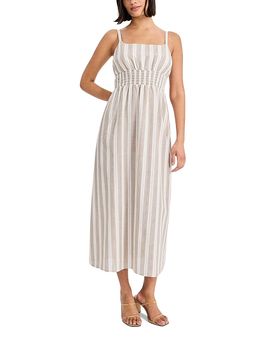The Good Journey The Good Journey Square Neck Midi Dress