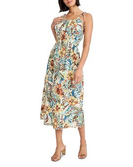 The Good Journey The Good Journey Tie Strap Midi Dress