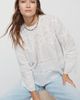 THE GREAT. 100% Cotton Lattice Lace Top - 1