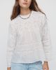 THE GREAT. 100% Cotton Lattice Lace Top - 2
