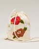 THE GREAT. Embroidered Cinched Bucket Bag - 2