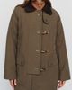 THE GREAT. Firefighter 100% Cotton Funnel Neck Jacket - 4