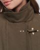 THE GREAT. Firefighter 100% Cotton Funnel Neck Jacket - 6