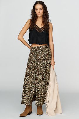 THE GREAT. Highland 100% Cotton Skirt