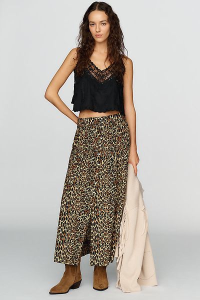 THE GREAT. Highland 100% Cotton Skirt