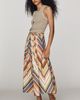 THE GREAT. Rhythm Cotton Midi Skirt - 1