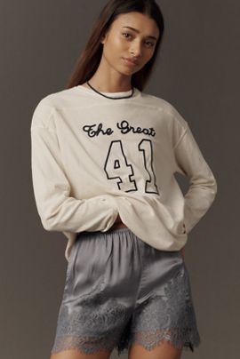 THE GREAT. Sport Long-Sleeve T-Shirt Top