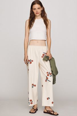 THE GREAT. The Easy Cotton Pants