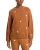 The Great. The Great. Flo Daisy Embroidered Sweatshirt - 1