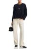 The Great. The Great. Ruffle Long Sleeve Cotton Tee - 2