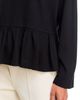 The Great. The Great. Ruffle Long Sleeve Cotton Tee - 4