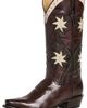THE GREAT. THE GREAT. Stetson x THE GREAT. Cowboy Boots Brown Floral - 1