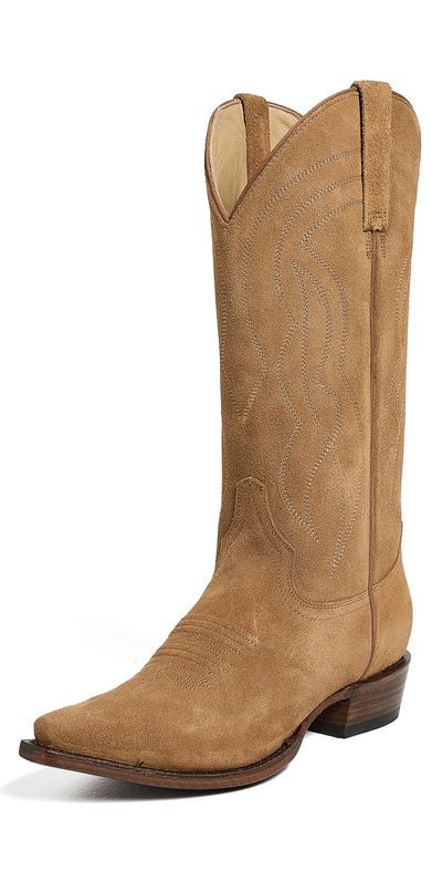 THE GREAT. THE GREAT. Stetson x THE GREAT. Cowboy Boots Tan Tan