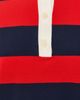 THE GREAT. THE GREAT. The Academy Polo Sweater Hot Red League Stripe - 6