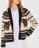 THE GREAT. THE GREAT. The Bear Lodge Cardigan Black - 2