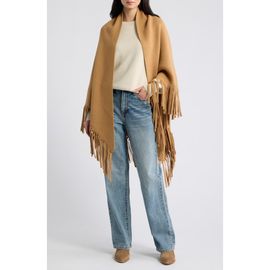 THE GREAT. THE GREAT. The Big Fringed Sweater Scarf