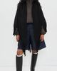 THE GREAT. THE GREAT. The Big Sweater Fringe Scarf Black One - 2