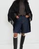 THE GREAT. THE GREAT. The Big Sweater Fringe Scarf Black One - 5