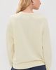 THE GREAT. THE GREAT. The College Sailboat Sweatshirt Washed White - 3