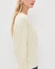 THE GREAT. THE GREAT. The College Sailboat Sweatshirt Washed White - 4