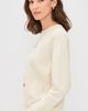 THE GREAT. THE GREAT. The College Stetson Graphic Sweatshirt Washed White - 4