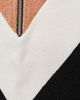 THE GREAT. THE GREAT. The Colorblock Plush Chalet Sweatshirt Almost Black - 6