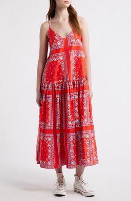THE GREAT. THE GREAT. The Drop Waist Sleeveless Maxi Dress