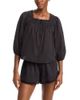 The Great. The Great. The Eyelet Button Sleep Top - 1