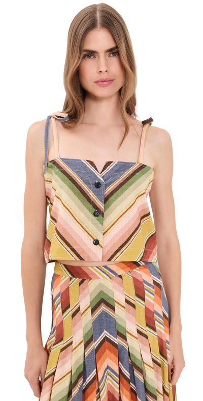 THE GREAT. THE GREAT. The Folio Tank Davenport Stripe