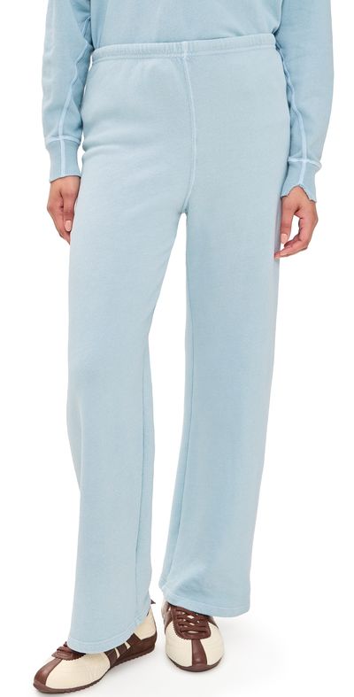 THE GREAT. THE GREAT. The Lap Sweatpants Whisper Blue