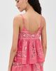 THE GREAT. THE GREAT. The Nighttime Camisole Pink Bandana Patchwork - 3