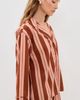 THE GREAT. THE GREAT. The Pajama Shirt Ganache Stripe - 4