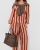 THE GREAT. THE GREAT. The Pajama Shirt Ganache Stripe - 5