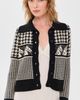 THE GREAT. THE GREAT. The Pony Cardigan Black - 2