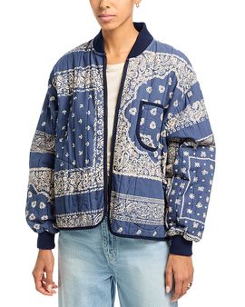 The Great. The Great. The Quilted Bomber Jacket
