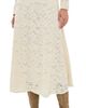 THE GREAT. THE GREAT. The Relic Lace Saddle Skirt Cream - 1