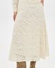 THE GREAT. THE GREAT. The Relic Lace Saddle Skirt Cream - 3