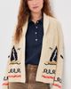 THE GREAT. THE GREAT. The Sailboat Lodge Cardigan Cream - 2