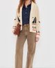 THE GREAT. THE GREAT. The Sailboat Lodge Cardigan Cream - 5