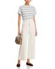 The Great. The Great. The Seafair High Rise Ankle Flare Jeans in Vintage Stone - 2
