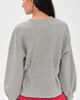 THE GREAT. THE GREAT. The Slouchy Corset Sweatshirt Varsity Grey - 3