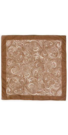 THE GREAT. THE GREAT. The Stetson Western Paisley Scarf Rust One