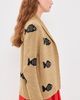 THE GREAT. THE GREAT. The Swimming Fish Lodge Cardigan Natural - 4
